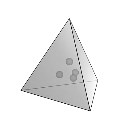 P_dP1_tetrahedron element image