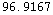 96.9167