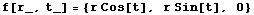 f[r_, t_] = {r Cos[t], r Sin[t], 0}