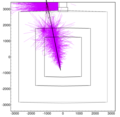 Showering  muon integrated small image